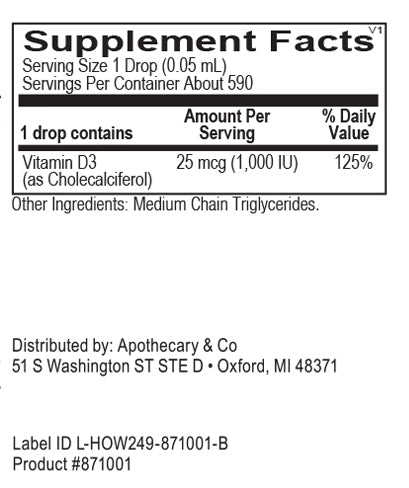 Vitamin D3 Liquid